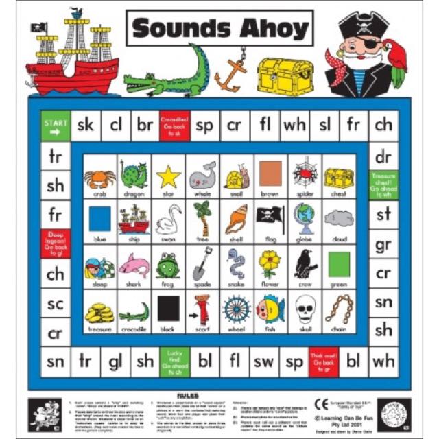 Phonics Game Australia Sounds Ahoy Toys Games Board Games Cards On Carousell