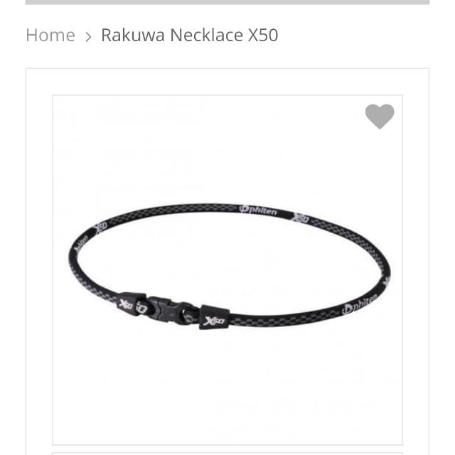 Rakuwa top necklace x50
