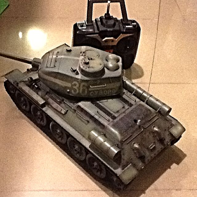 RC tank 1/16 Scale T34/85 (WSN Trumpeter ), Hobbies & Toys, Toys ...