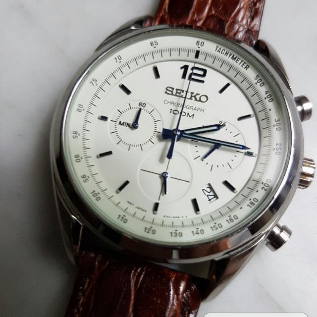 Seiko Chronograph 6T63-00J0, Men's Fashion, Watches & Accessories, Watches  on Carousell