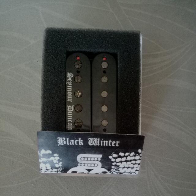 Lowered Price Seymour Duncan Black Winter Bridge Pickup Music