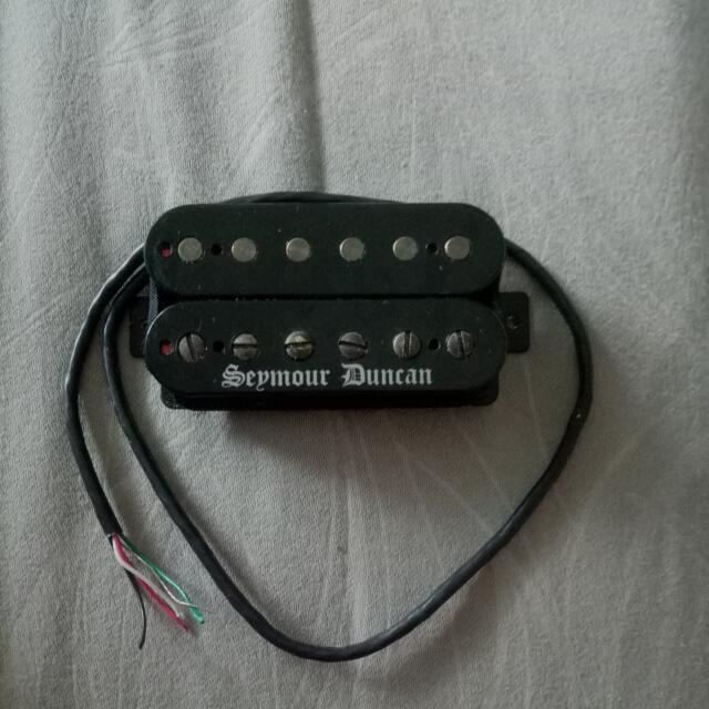 Lowered Price Seymour Duncan Black Winter Bridge Pickup Music