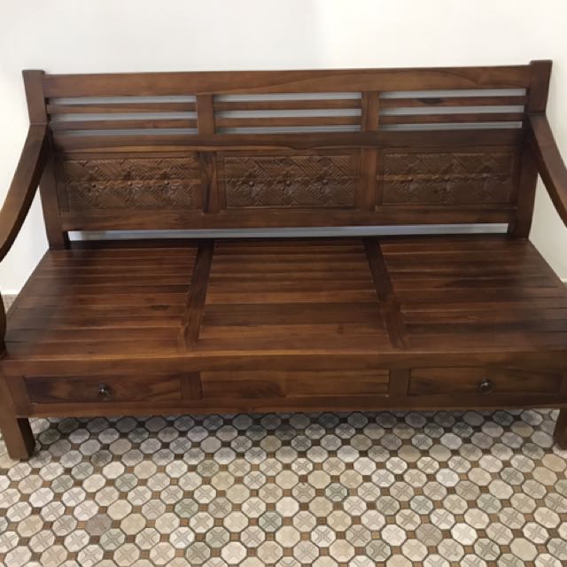 [Urgent Sale] Wooden Day Bed, Furniture & Home Living, Furniture, Other