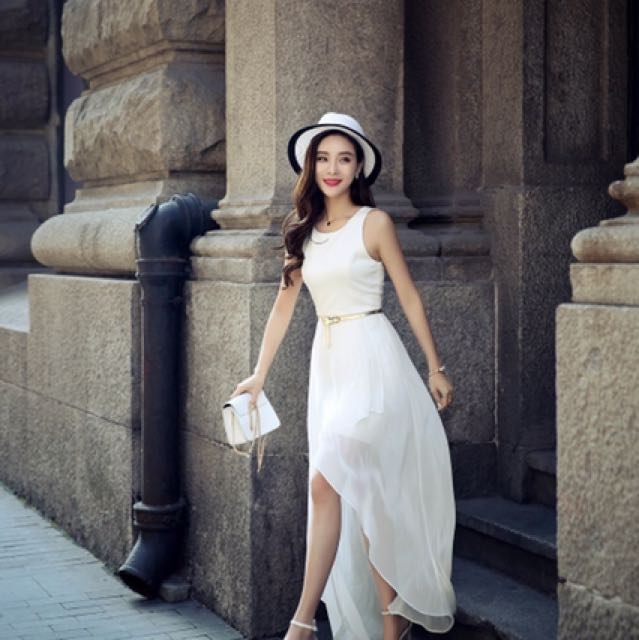 white dresses cheap wedding Goldie