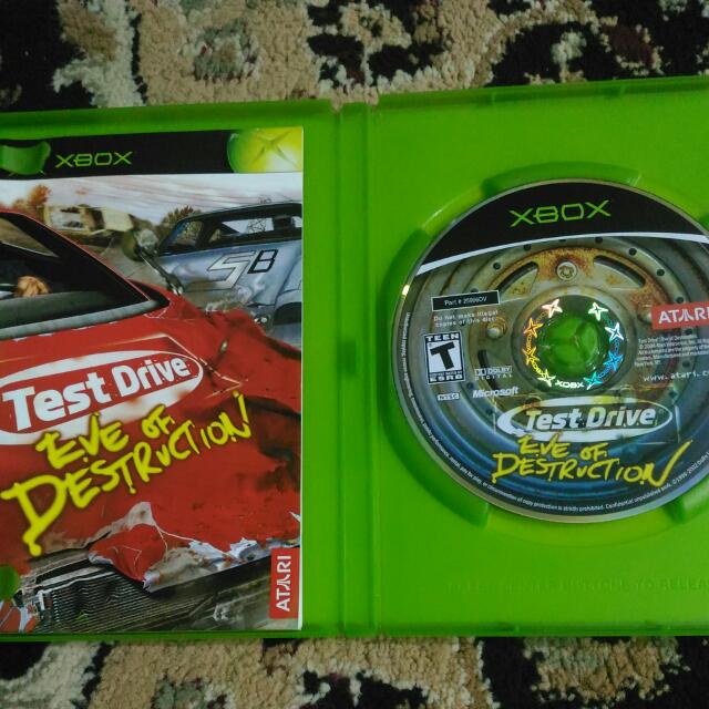 Test drive eve of destruction discount xbox one compatibility