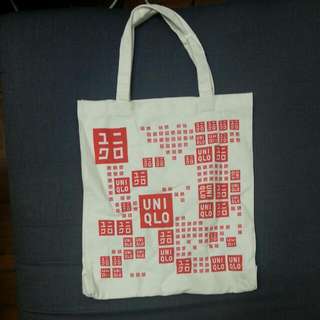 全新Uniqlo帆布袋 環保袋 前後幅同款63015656143362110