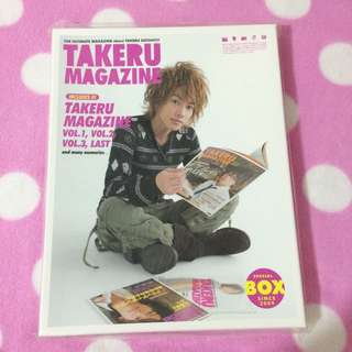 佐藤健 TAKERU MAGAZINE BOX 雜誌盒