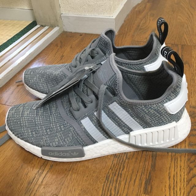 Adidas NMD R1 Grey Glitch US8 Men s Fashion Footwear Sneakers on Carousell