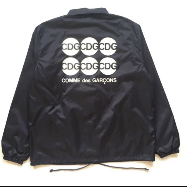 CDG COACH JACKET CIRCLES LOGO Men s Fashion Tops Sets Hoodies