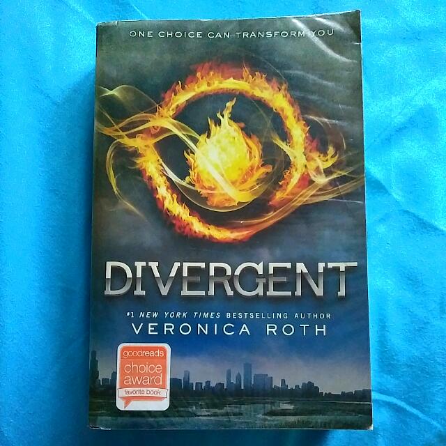 Divergent Veronica Roth Books Stationery Books On Carousell