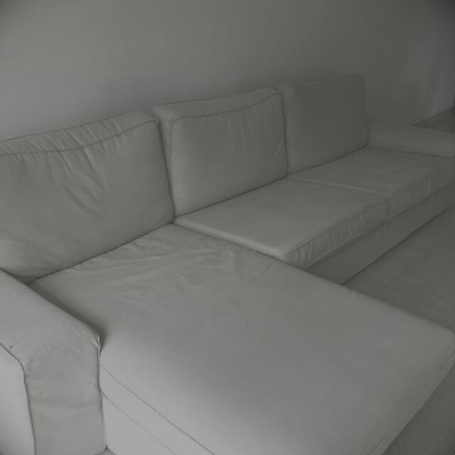 Ikea L Shape Sofa Manstad Furniture Home Living Sofas On Carou Ikea L Shape Sofa Manstad, L Shape Sofas Ikea