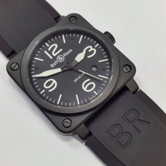 Jam Tangan Priaa Bell Ross BR03 92 Clone 1 1 Original