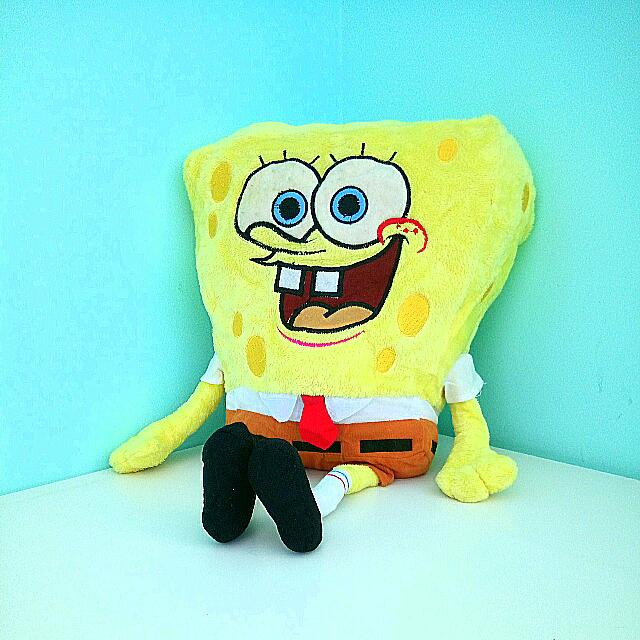 large spongebob plush