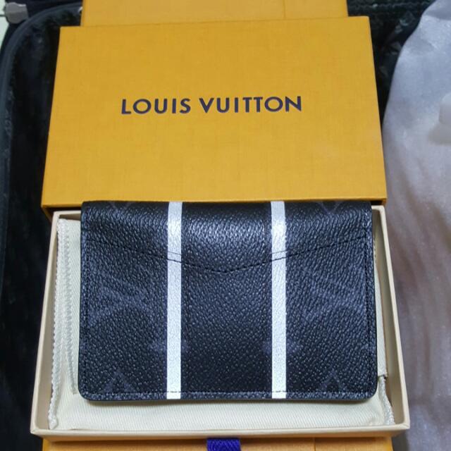 Louis Vuitton Pocket Organizer - Monogram Eclipse Flash 2017