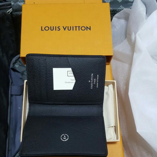 Louis Vuitton Blue EPI Monogram Eclipse Pocket Organizer