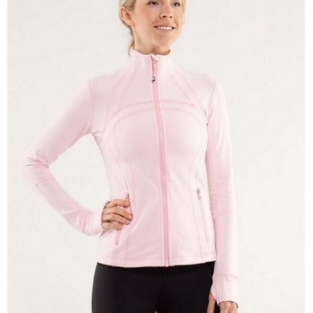 Lululemon light pink jacket store