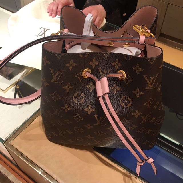 New LV Neonoe Pink, Luxury, Bags & Wallets on Carousell