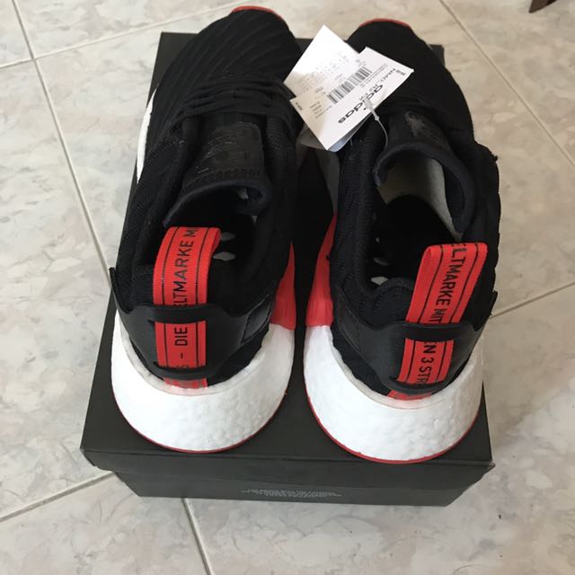 NMD R2 PK BRED Men s Fashion Footwear Sneakers on Carousell