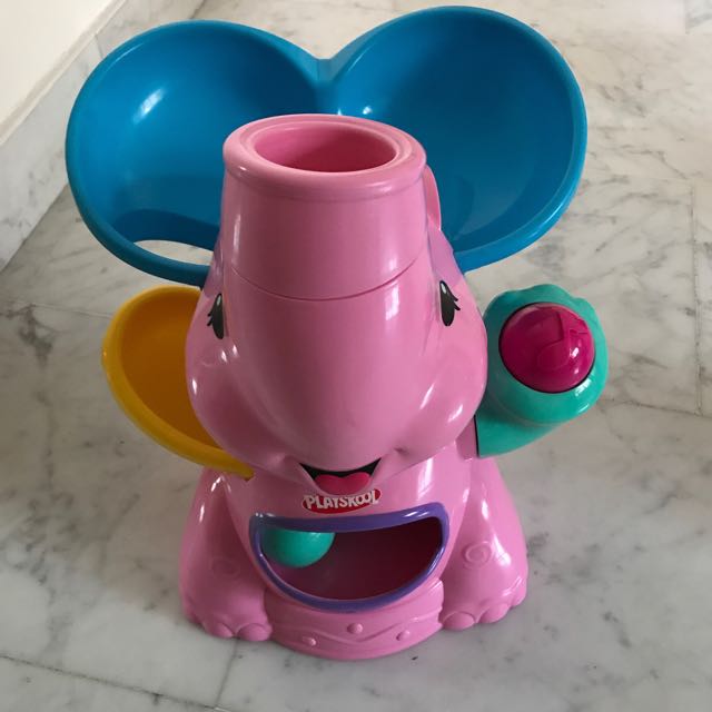 playskool pink elephant