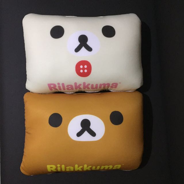 Rilakkuma Korilakkuma Reversible Neck Pillow From Japan