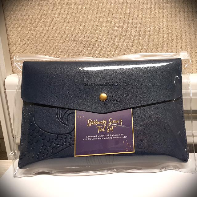 navy envelope clutch bag