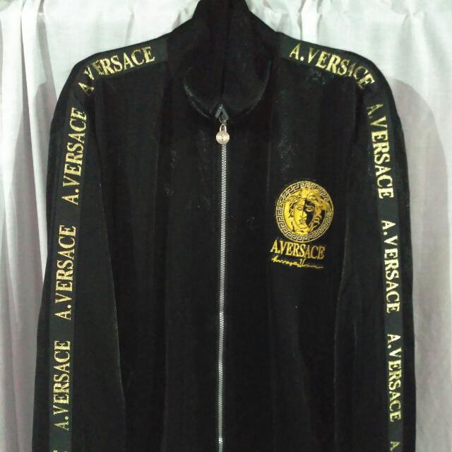 versace track top
