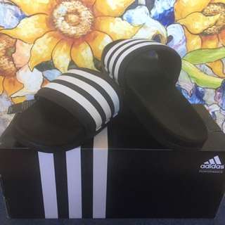 Adidas Black&White Slides