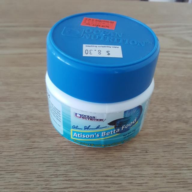 Ocean Nutrition Atison Betta Fish Food Pet Supplies Pet Food on Carousell
