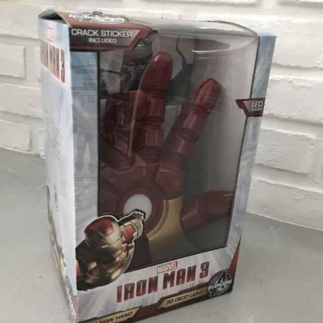 Avengers Iron Man Wall Decor Lights Original From 3dlightfx