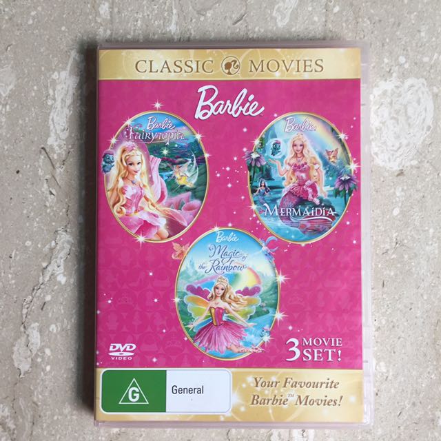 barbie movies dvd