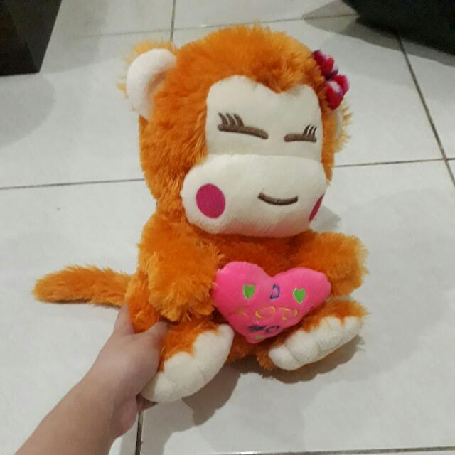 Boneka Monyet Lucu Bayi Anak Mainan Baby Walker Di Carousell