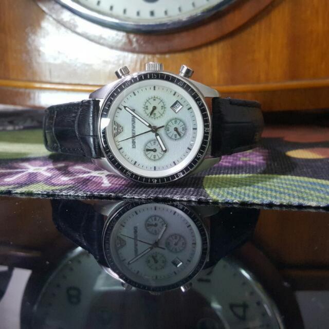 emporio armani chrono watch
