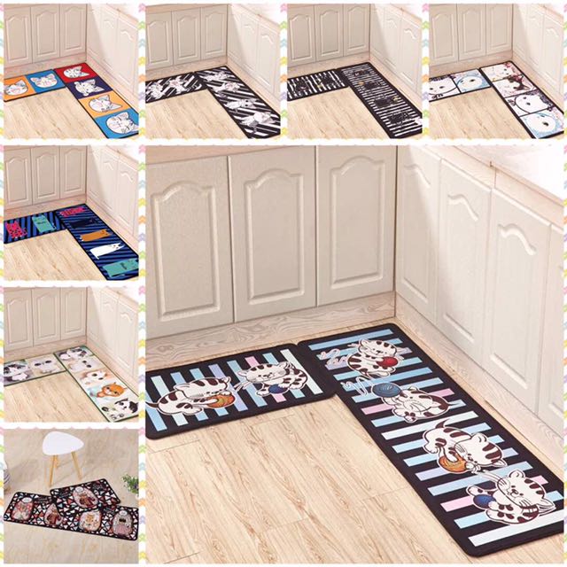 Flash Sale 8 Hours Only 2pcs Cute Kitchen Rugs Carpet Buy 1
