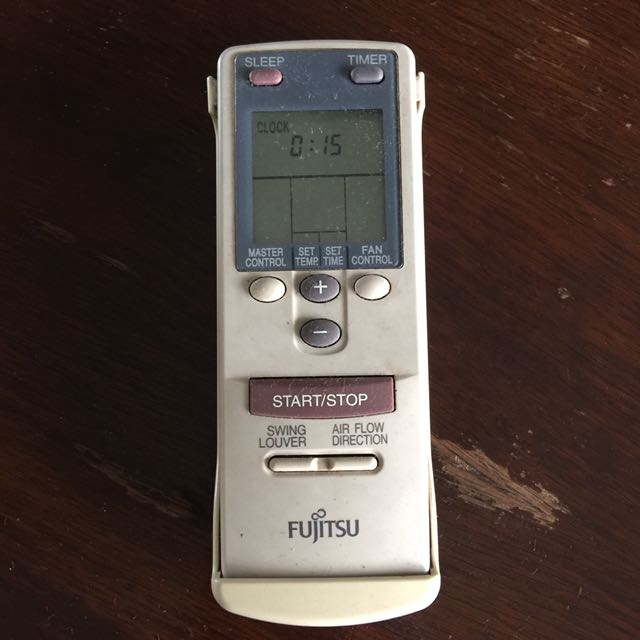 Fujitsu Aircon Remote Control Manual