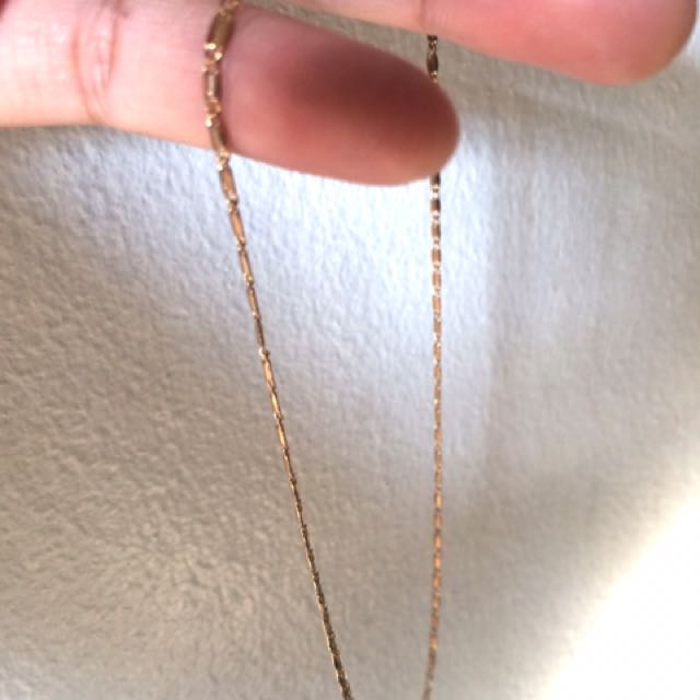 jf14k gold necklace