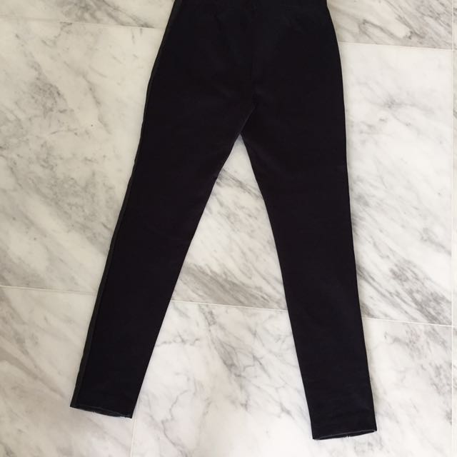 Marciano leather pants top