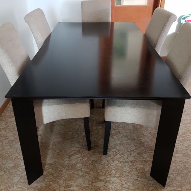 Harvey Norman Dining Table And 6 Chairs Furniture Tables Photo