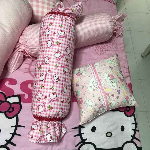 Hello kitty cheap bolster pillow
