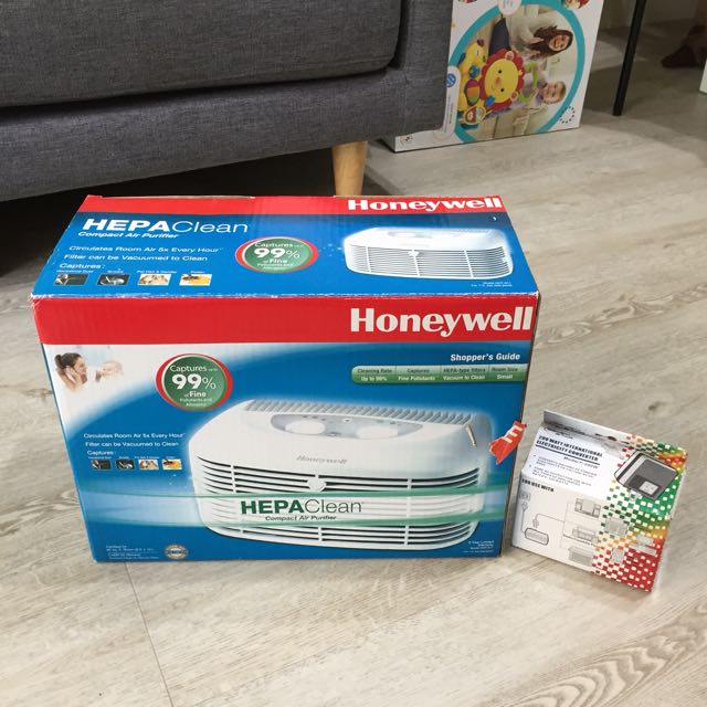 Honeywell HHT011 Hepa Clean Compact Air Purifier, TV & Home Appliances