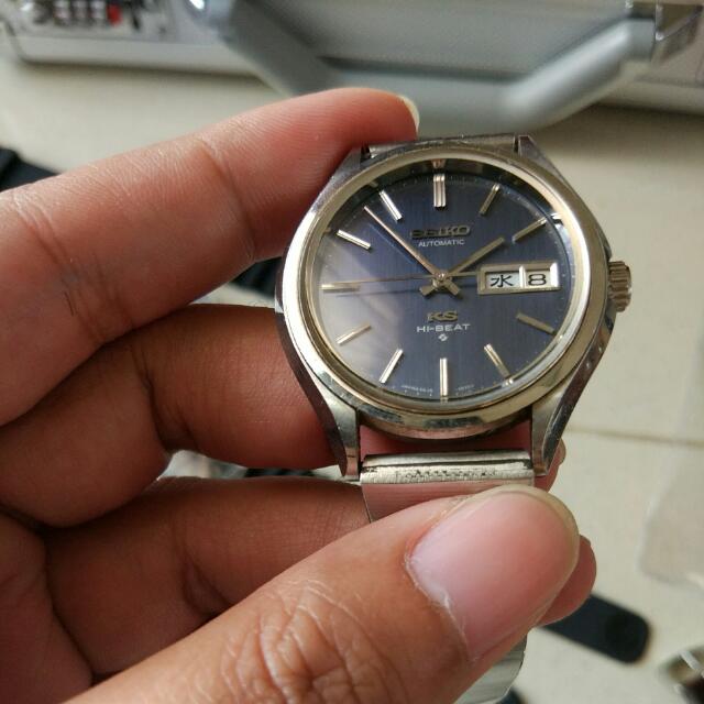 King Seiko 5626 7120 Dark Blue Dial, Women's Fashion, Watches &  Accessories, Watches on Carousell