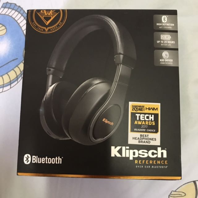 klipsch over ear bluetooth headphones