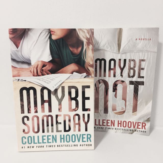 Maybe Someday Duology By Colleen Hoover Books Stationery Fiction On Carousell carousell