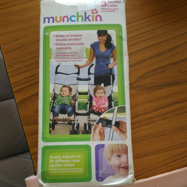 Munchkin best sale stroller connectors
