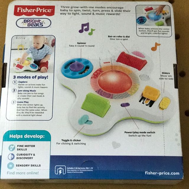 fisher price bright beats activity center