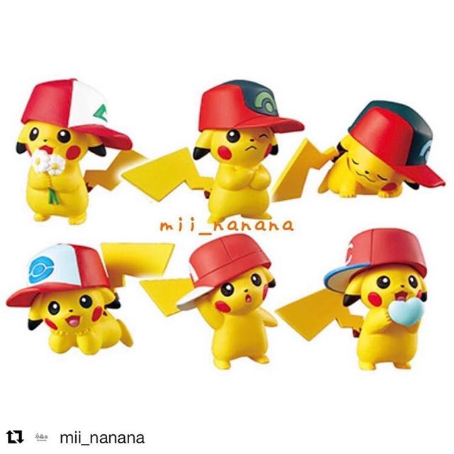 Pokemon Center 6月底新款帽子比卡超扭蛋 玩具 遊戲類 玩具on Carousell