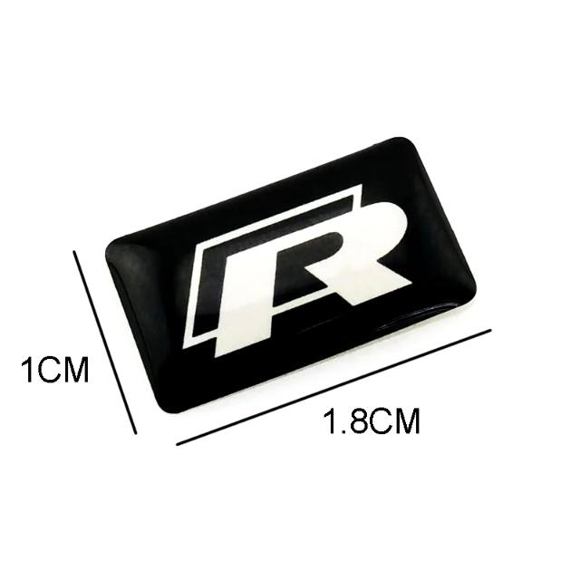 VW R-Line Small Badge Emblem Sticker, Car Accessories, Accessories