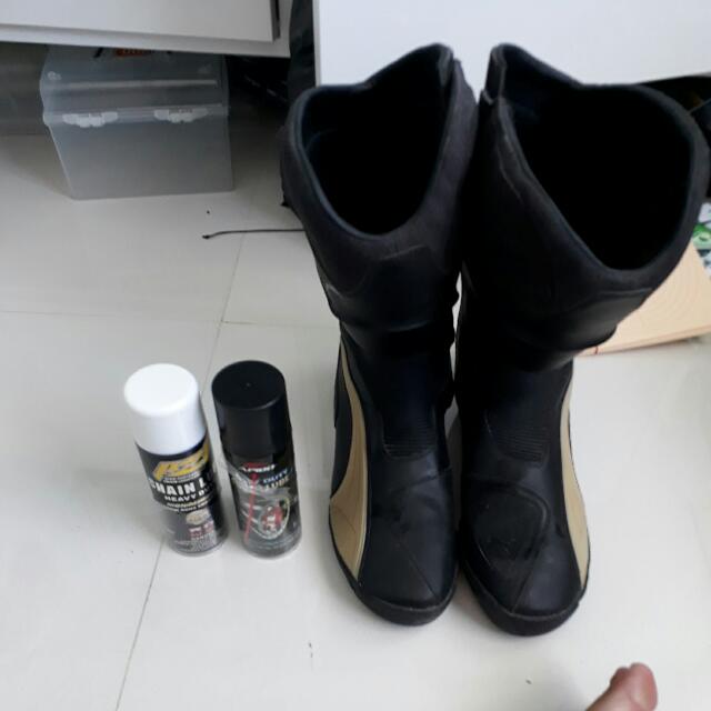 puma motorcycle riding shoes
