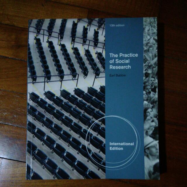 earl babbie the practice of social research 13th edition