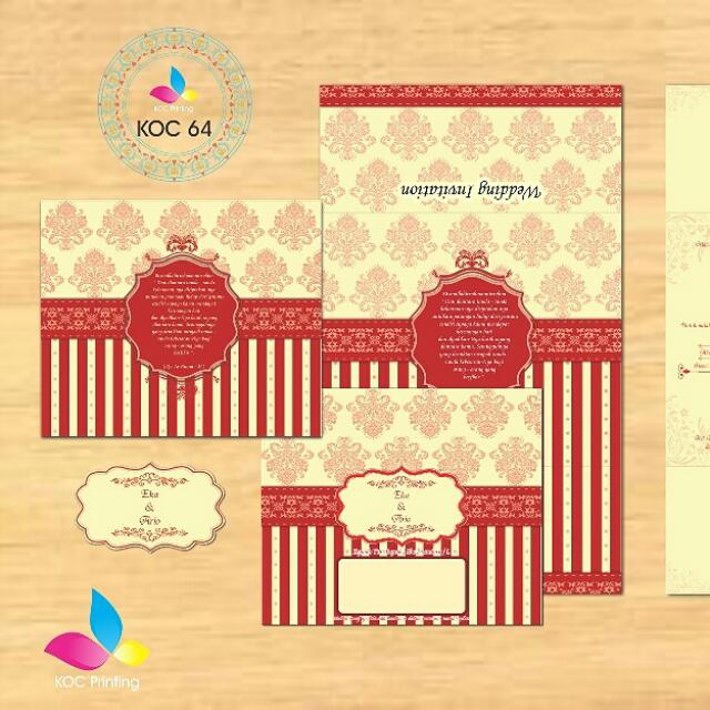 Undangan Soft Cover Lipat 3