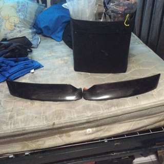 Front Lips Carbon Fiber For M3